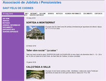 Tablet Screenshot of casalavis.santfeliudecodines.cat